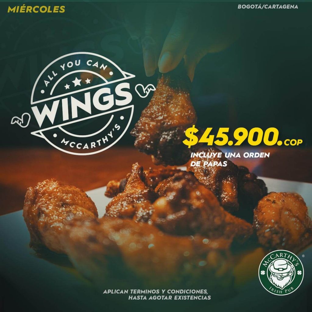 Promociones McCarthy's - McCarthy's Irish Pub